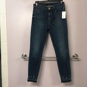 Jbrand mid rise Capri skinny jeans